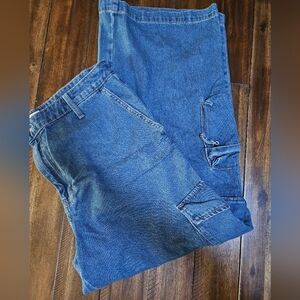 Baggy wide leg carpenter jean sz 17r